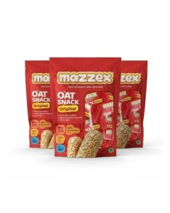 Mazzex Original Oat Snack – Pack of 3 (120g Each, Total 360g)