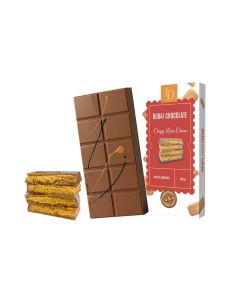 LD Dubai Chocolate Milk Crispy Lotus Cream