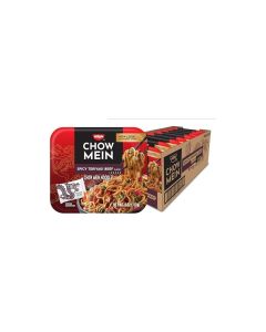 Nissin Chow Mein Noodles Spicy Teriyaki Beef 4 Ounce Pack of 8