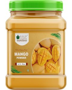 Bliss of Earth 900gm Mango Powder Natural Spray Dried for Smoothies & Shake Vitamin A,C,K Rich