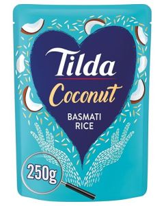 Tilda Steamed Basmati Coconut Rice 250 g