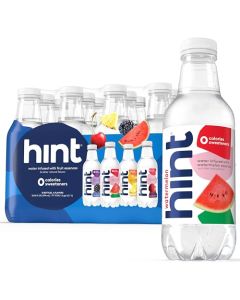 Hint Infused Bottled Best Sellers Variety Pack Sugar Free Flavored with Zero Calories Natural Essences and No Artificial Sweeteners 16 Fl Oz Pack of 12