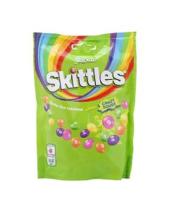 Skittles Rainbow Fruits Flavored Sour Chewy Candy- 152gms