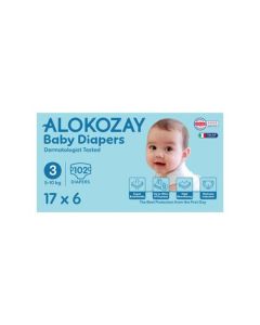 Premium Baby Diapers - Size 3 5-10 Kg
