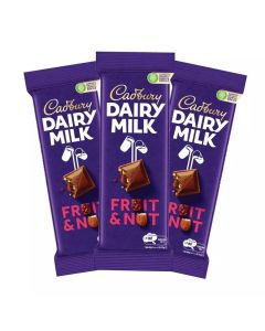 Cadbury Dairy Milk Fruit And Nut Chocolate Bar- 3X95gms