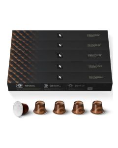 Nespresso OriginalLine Cioccolatino 50 Capsules - 5 Sleeves - Pack of 5