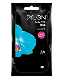 DYLON Hand Dye Fabric Dye Sachet for Clothes Soft Furnishings and Projects 50 g Paradise Blue