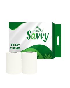 Kressa Savvy 2 Ply Toilet paper Roll / 6 Rolls / (Pack Of 1)