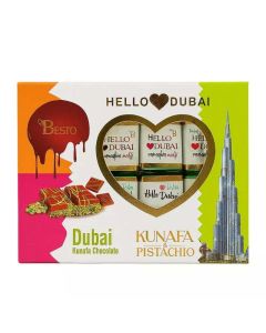 Besto Kunafa and Pistachio Dubai Chocolate- 8pcs