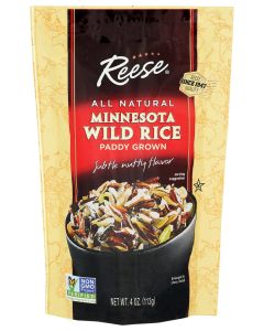 Reese Minnesota Wild Rice 4 Ounces Pack of 12