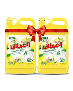 Ultra Dishwashing Liquid Lemon 1800ml pack of 2