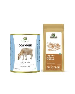 HG Pure Desi Ghee 1000ml + Organic Jaggary 500gm