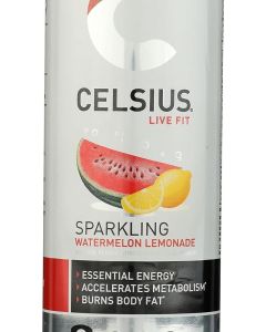 Celsius Sparkling Watermelon Lemonade Energy Drink - 12oz Can
