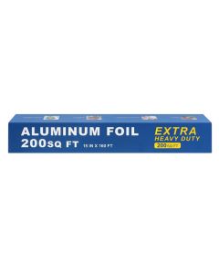 MNTLO Super Thick Heavy Duty Grilling Aluminum Foil 15 x 200 SQ FTAbout 30 Thicker Than Regular Heavy Duty Foil for Grilling BBQ Cooking Food Preservation Storage Commercial Use