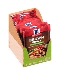 McCormick Gluten Free Brown Gravy Mix 088 oz Pack of 12