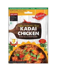 Nimkish Kadai Chicken Spice Mix 60G (Pack Of 2 30G Each)