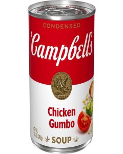 Campbell's Condensed Chicken Gumbo Soup, 10.5 Ounce Can