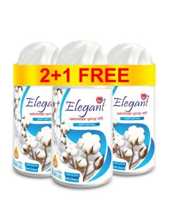 3 Piece Soft Cotton Automatic Refill Spray Set 250ml