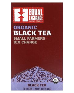 Organic Black Tea 20 Tea Bags 1.41 oz (40 g)