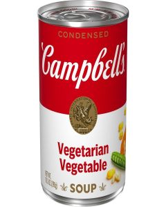 Campbell's Condensed Vegetarian Vegetable Soup, 10.5 oz Can