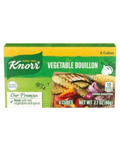 Knorr Cube Bouillon Vegetable 6 cubes 21 oz