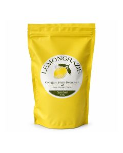 Lemongrazie Oxygen Stain Remover Powder 1kg Family Pack / Sodium Percarbonate / Oxygen Bleach / Laundry Whitener / Laundry Booster / Chlorine-Free Multi-Purpose Cleaner