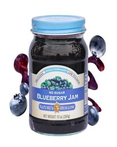 Sugar-Free Blueberry Jam Preserves, 300ml