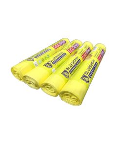 4 Roll Of Garbage Bag (Size 46x52cm, 5 Gallons, 30pcs Per Roll) For Home, Office, Bathroom