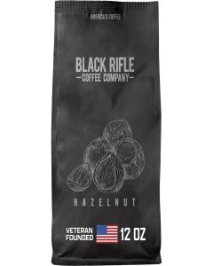 Black Rifle Coffee Medium Roast Ground Coffee Hazelnut 12 oz