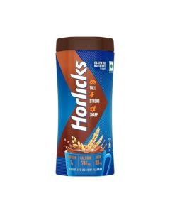 Horlicks Chocolate Malt Drink Powder 400g Made in UK Creamy Delicious Chocolate Flavor Easy to Prepare with Hot or Cold Milk