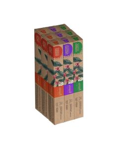 Nespresso Compatible Biodegradable Coffee Capsules (3 Flavors: Colombian Organic, Brazilian Cerrado, Ethiopian Sidamo ), Pack of 9 (90 Capsules)