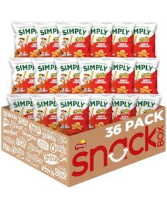 Simply Cheetos Crunchy White Cheddar 0875 Ounce Pack of 36