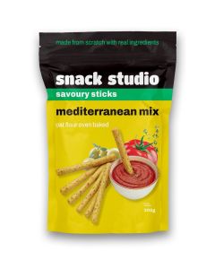 Snack Studio Mediterranean Mix Savoury Sticks 200g