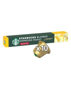 Nespresso Blonde Espresso Roast Decaf 10 Capsules 55grams