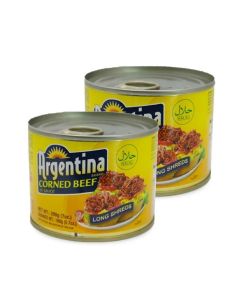 Argentina Long Shreds Corned Beef- 2X200gms
