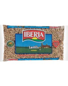 Iberia Dry Lentils, 12 Ounce - Excellent Source of Fiber & Protein