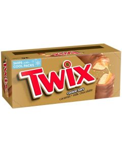 TWIX Bulk Chocolate Candy Individually Wrapped Full Size Caramel Chocolate Cookie Candy Bar 36Count Box