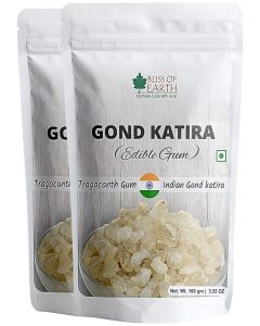 Bliss of Earth Premium Gond Katira AA Grade 2X100g, Tragacanth Gum For Summer