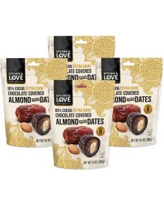 Kitchen & Love Chocolate Covered Almond Stuffed Dates