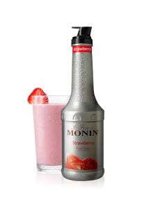 Monin Strawberry Pure Juicy and Sweet Great for Sodas and Teas GlutenFree Vegan NonGMO 1 Liter