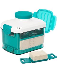 NOYA Adjustable Tofu Press Vegan Tofu Press to Speed up Removing Water from Silken Firm and Extra Firm Tofu in 1030mins without Crack BPA Free