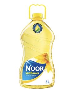 Noor 100% Pure Sunflower Oil - 5 Liters