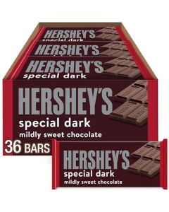 HERSHEYS SPECIAL DARK Mildly Sweet Chocolate Candy Bars 145 oz 36 Count