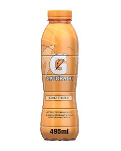 Orange Sports Drink Bottle