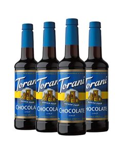 Torani Sugar Free Chocolate Flavored Drink Syrup 254 fl oz Pack of 4