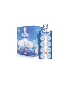 Pectol Fresh Extra Strong Eucalyptus Flavour Candy With Vitamin C - Pack of 24 Pieces