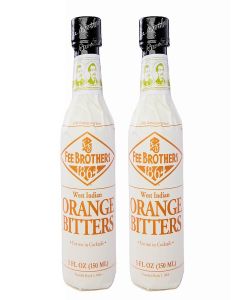 Fee Brothers West Indian Orange Cocktail Bitters - 2 Pack