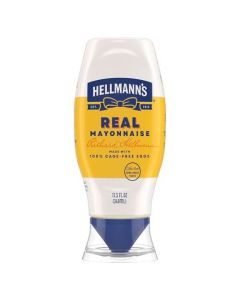 Hellmanns Real Mayonnaise Real Mayo Squeeze Bottle For a Creamy Sandwich Spread or Condiment Gluten Free Made With 100 CageFree Eggs 115 oz