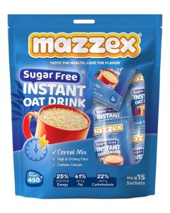 Instant OAT Drink Sugar Free – 30g × 15 Sachets per Pack (450g)
