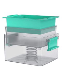 Large Tofu Press Yarkor Tofu Presser for 1216 oz Bricks Firm Tofu or Extra Firm Tofu Builtin Drip Tray Simple and Effective Design Dishwasher Safe Fit for 16oz Tofu Tofu Recipe Included